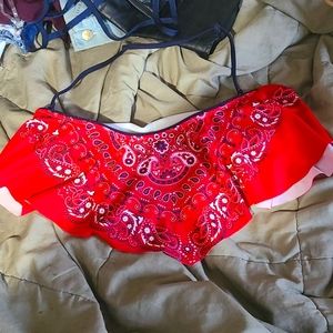 Bandana Bathing Suit Top